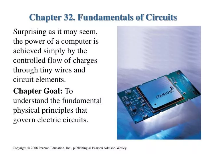 chapter 32 fundamentals of circuits