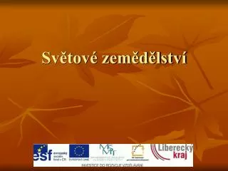 sv tov zem d lstv
