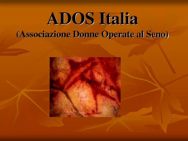 ados italia associazione donne operate al seno