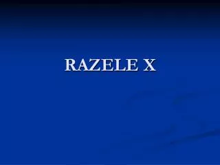 razele x