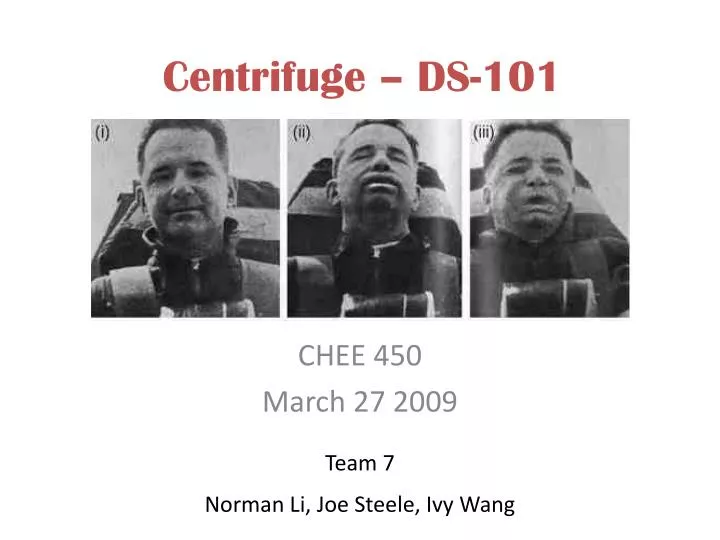 centrifuge ds 101