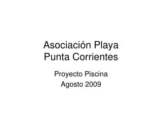 asociaci n playa punta corrientes