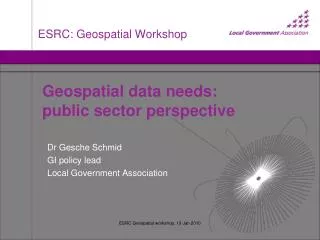 ESRC: Geospatial Workshop
