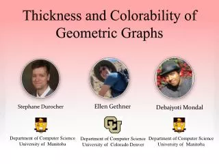 Thickness and Colorability of Geometric Graphs