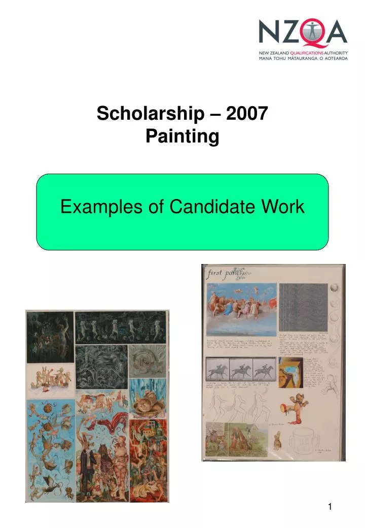 scholarship 2007 painting