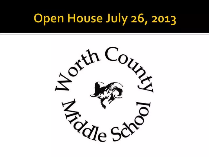 open house july 26 2013