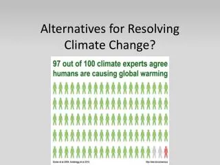 Alternatives for Resolving Climate Change?