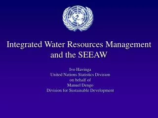 Integrated Water Resources Management and the SEEAW