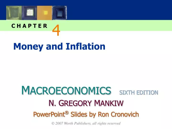 money and inflation
