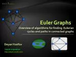 Euler Graphs - slide 1