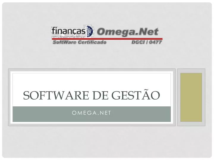 PPT - Software De Gestão PowerPoint Presentation, Free Download - ID ...