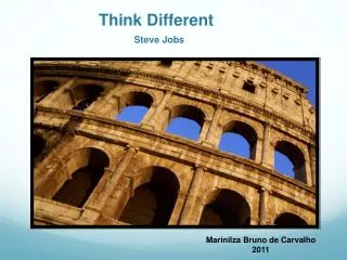 think different steve jobs