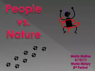 People vs. Nature