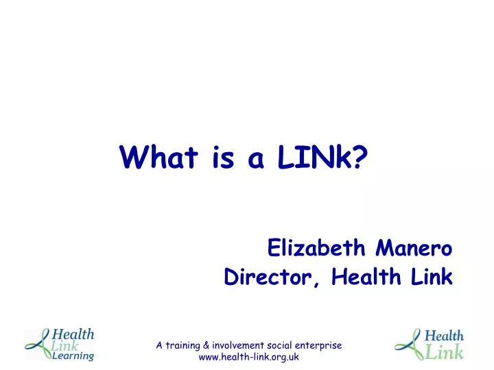 elizabeth manero director health link