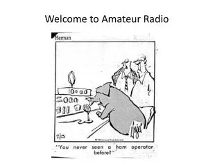 Welcome to Amateur Radio