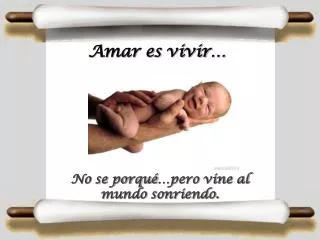 amar es vivir