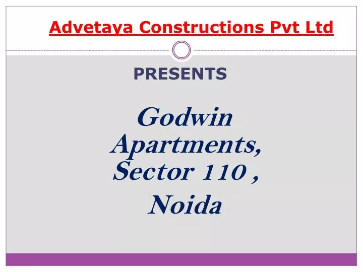 advetaya constructions pvt ltd presents