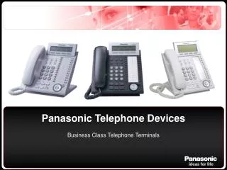 Panasonic Telephone Devices