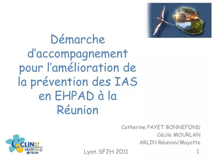 d marche d accompagnement pour l am lioration de la pr vention des ias en ehpad la r union