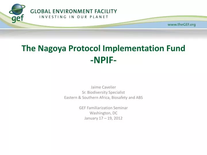 the nagoya protocol implementation fund npif