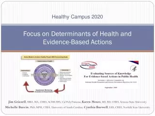 Focus on Determinants of Health and Evidence-Based Actions