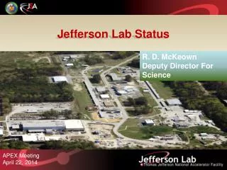Jefferson Lab Status