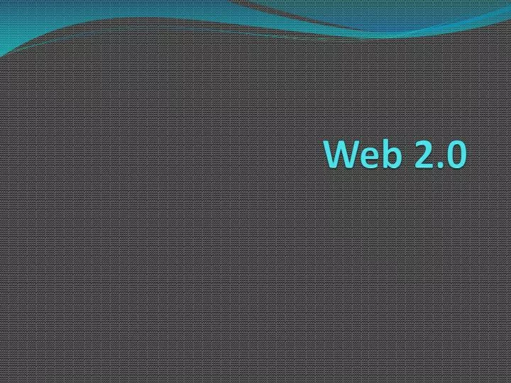 web 2 0