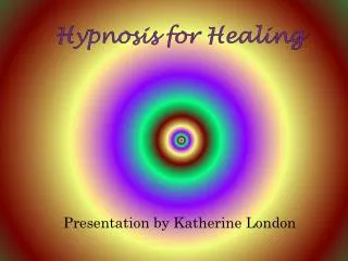 Hypnosis for Healing