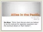 Allies in the Pacific - slide 1