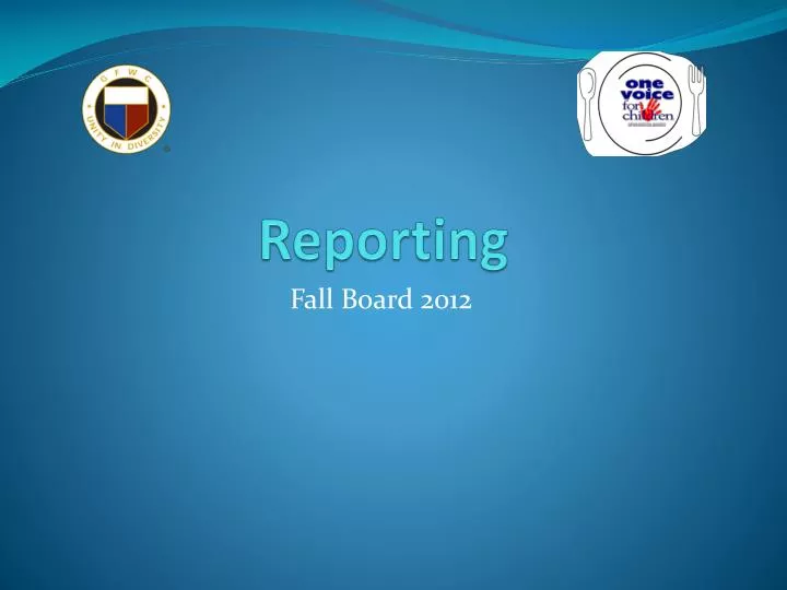 reporting