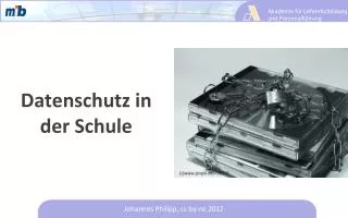 datenschutz in der schule