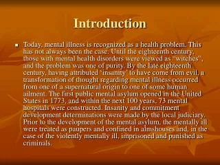 introduction