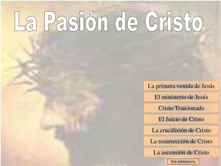 La Pasión de Cristo