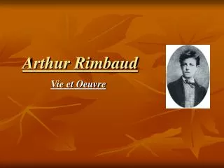 arthur rimbaud