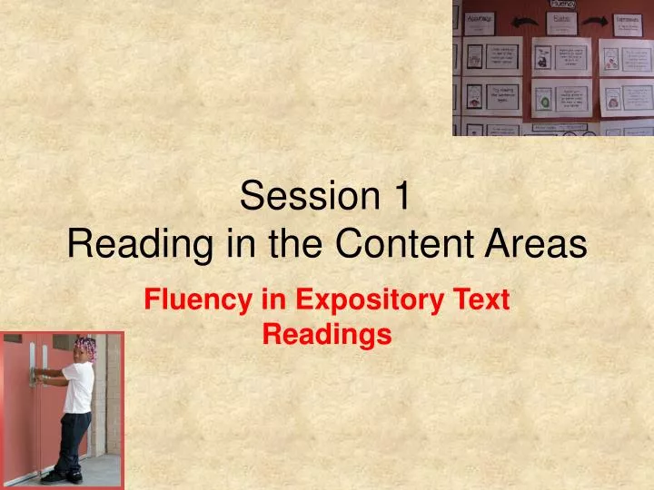 session 1 reading in the content areas