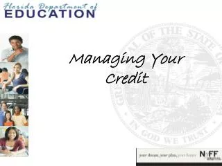 managing your credit