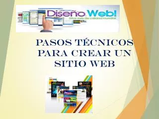 pasos t cnicos para crear un sitio web