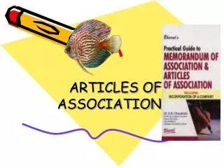 ARTICLES OF ASSOCIATION