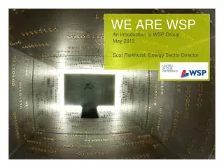 WE ARE WSP