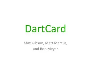 DartCard