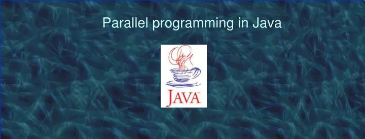 parallel programming in java