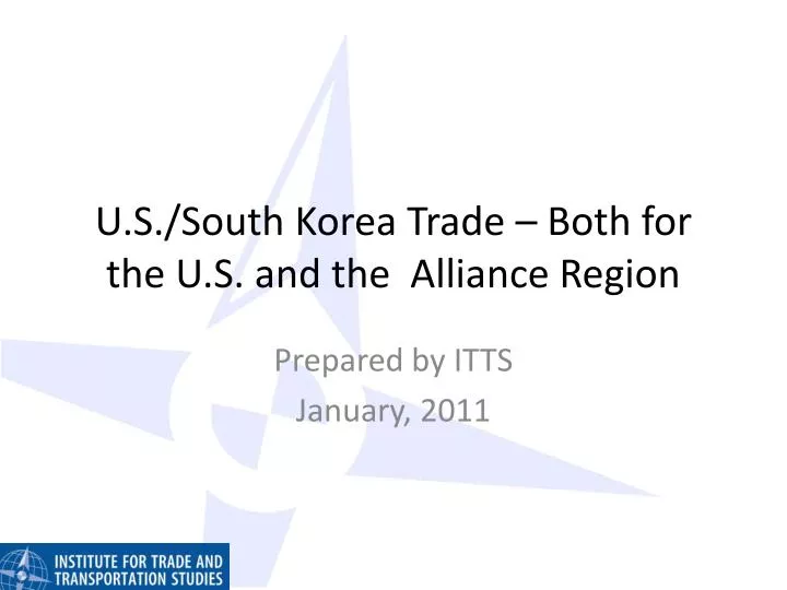 u s south korea trade both for the u s and the alliance region