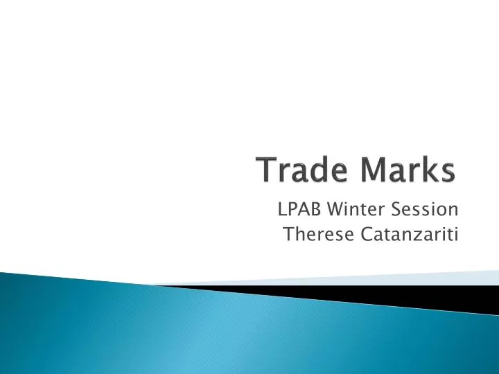 trade marks