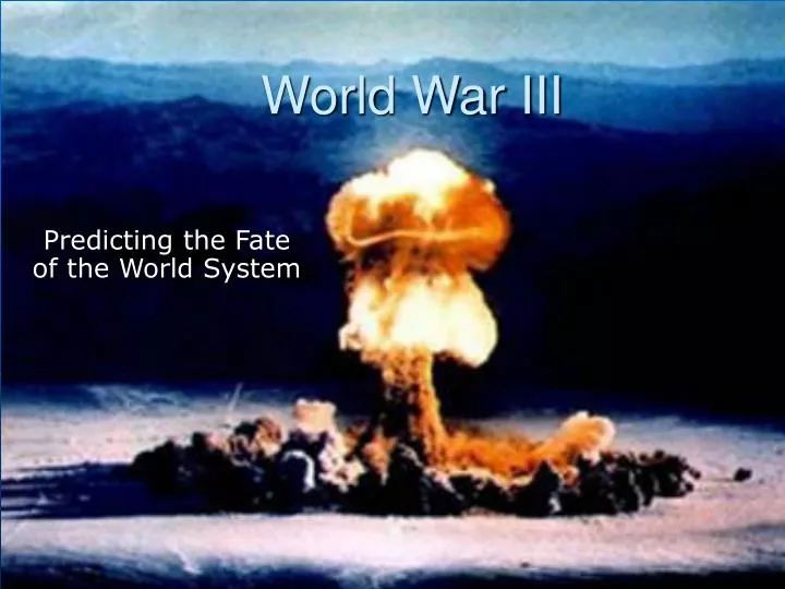 world war iii