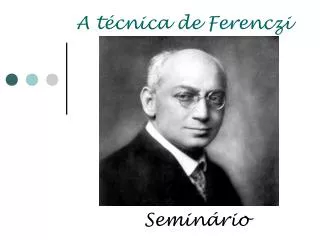 a t cnica de ferenczi