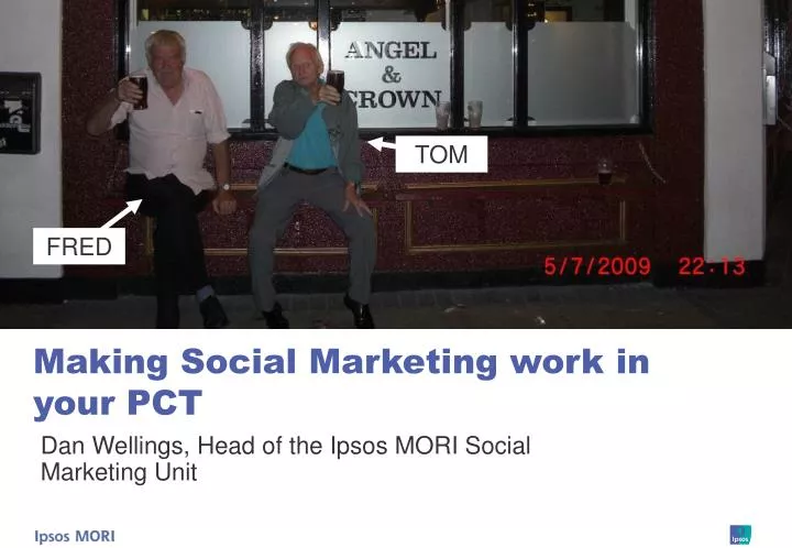making social marketing work in your pct