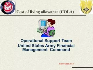 Cost of living allowance (COLA)