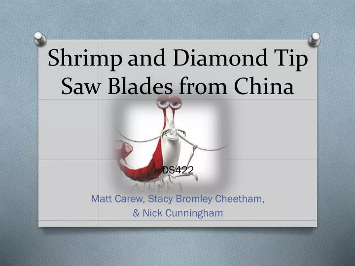 shrimp and diamond tip saw blades from china
