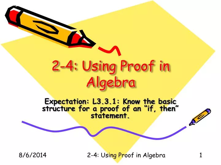 2 4 using proof in algebra