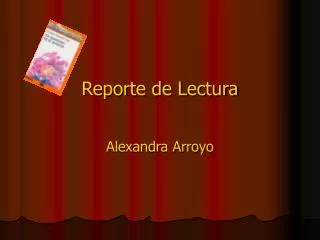 reporte de lectura